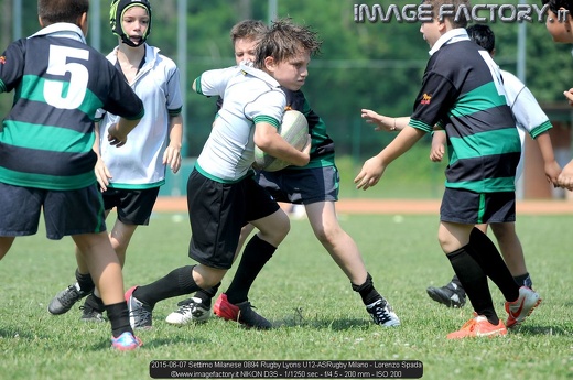 2015-06-07 Settimo Milanese 0894 Rugby Lyons U12-ASRugby Milano - Lorenzo Spada
